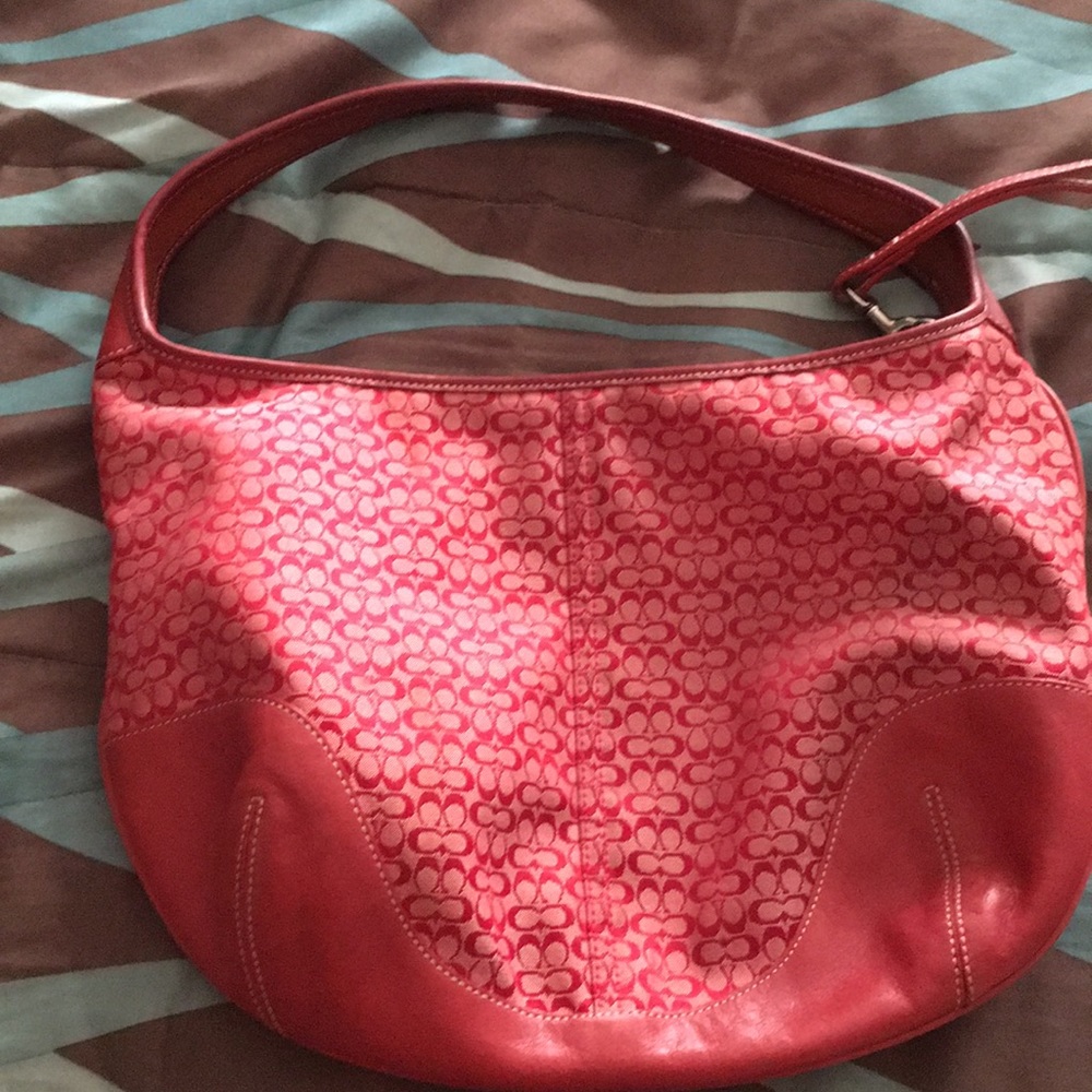 Coach Handbag and Scarf